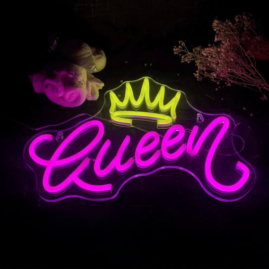 Queen Crown Neon Light LED