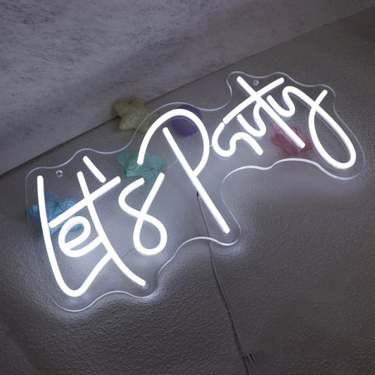 Let's Party LED Neon