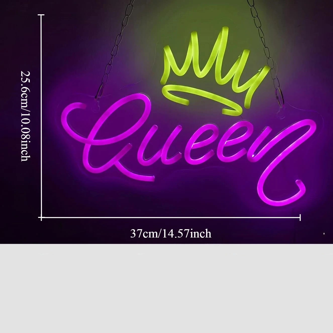 Queen Crown Neon Light LED