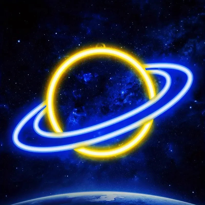 Planet Neon Sign LED